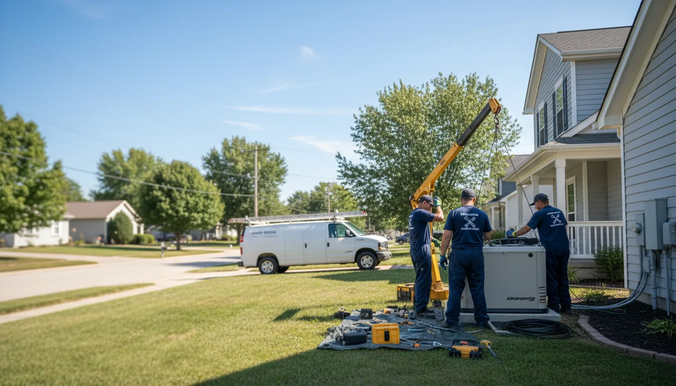 Generator Installation in Hye, TX near me